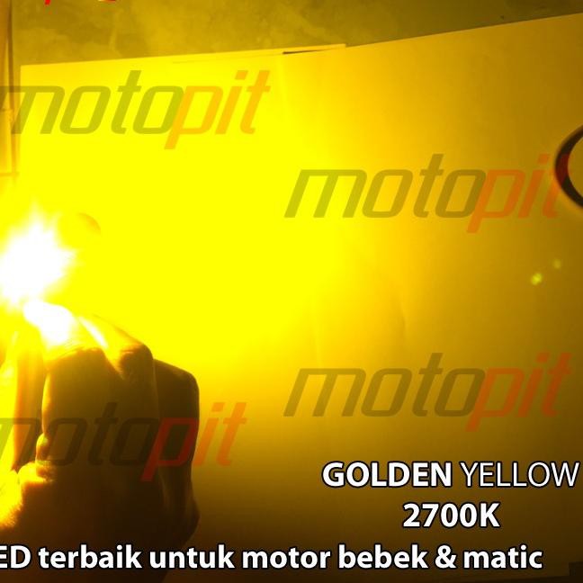 Ck Động Cơ Đèn Pha Led Vàng Osram T19 M5 K1 H6 2700k