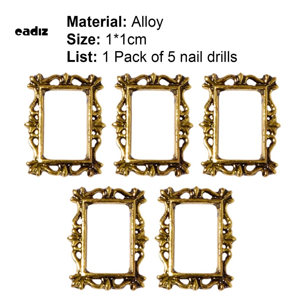 [Hàng mới về] Bộ phụ kiện trang trí móng tay phong cách 3D đa năng tiện lợi