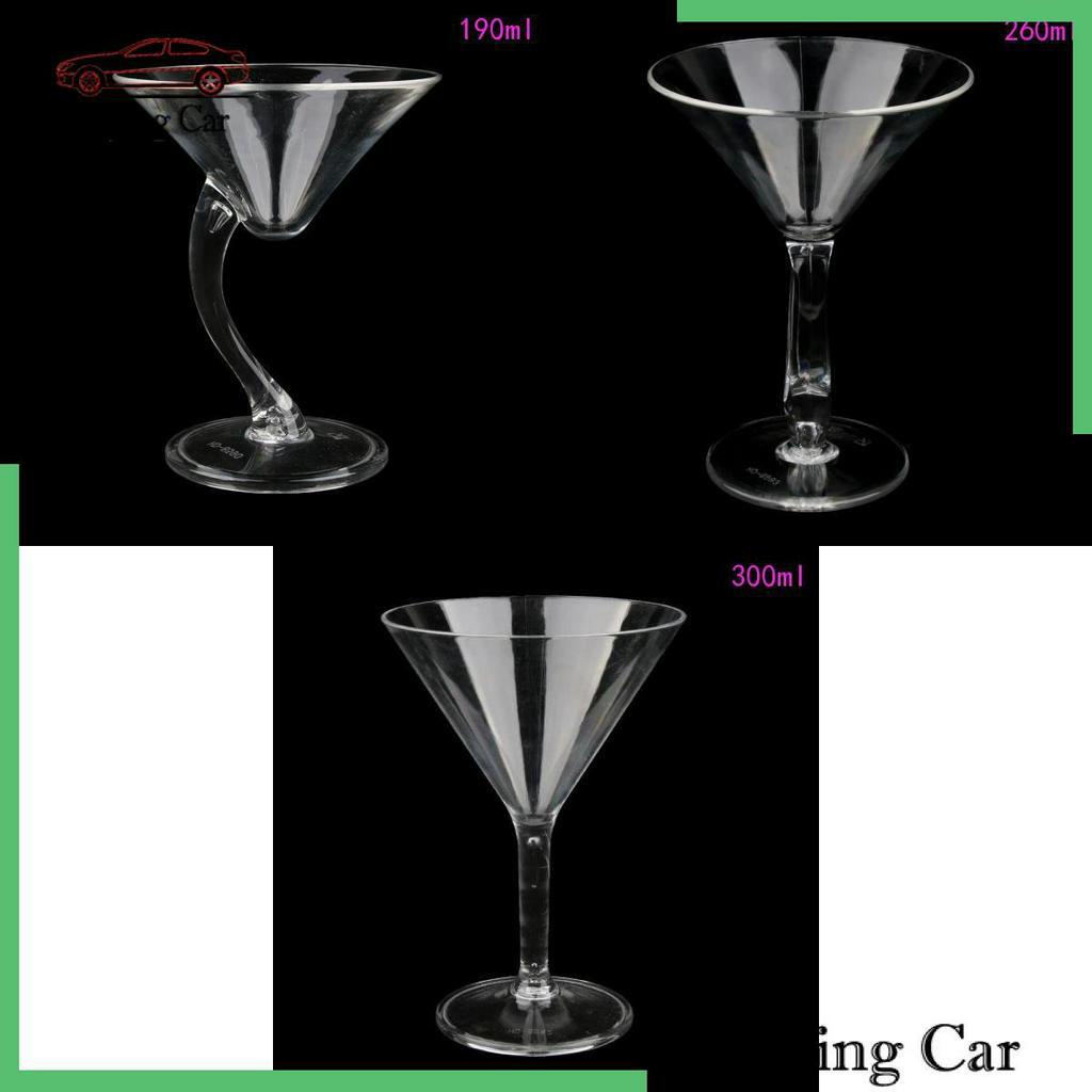 Ly Thủy Tinh Uống Cocktail Hình Xe Hơi Bay Sáng Tạo