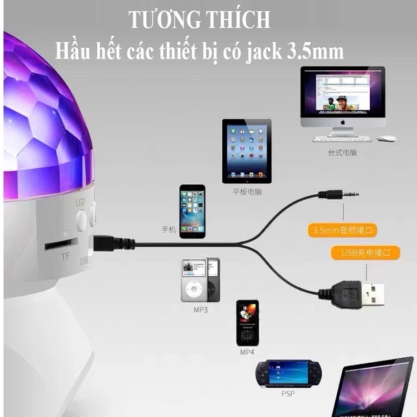 Loa bluetooth mini STP L470, Loa không dây nghe nhạc đèn led sân khấu chuyên nghiệp hỗ trợ thẻ nhớ USB âm thanh hifi hay