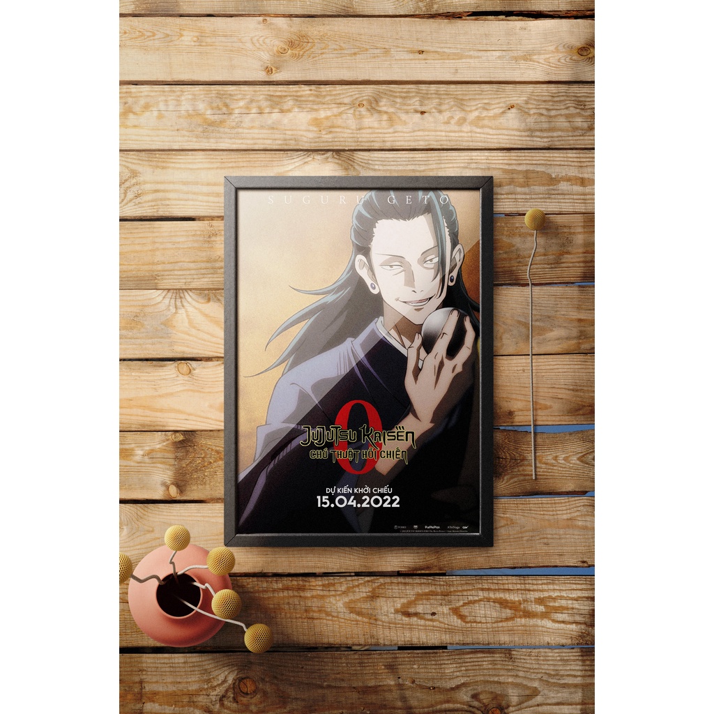 Khung Poster treo tường Anime Jujutsu Kaisen - Poster RT Store