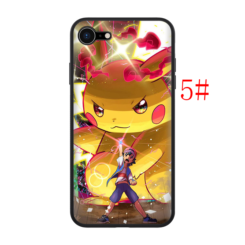 Ốp Điện Thoại Silicon Mềm Hình Pokémon Hoạt Hình Xc149 Cho Iphone 8 7 6s 6 Plus 5 5s Se 2016 2020