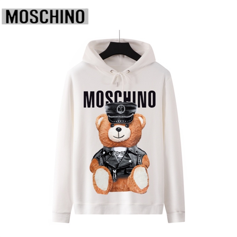 Áo Hoodie Cotton Tay Dài In Hình MOS Thời Trang Thường Ngày Cho Nam Và Nữ