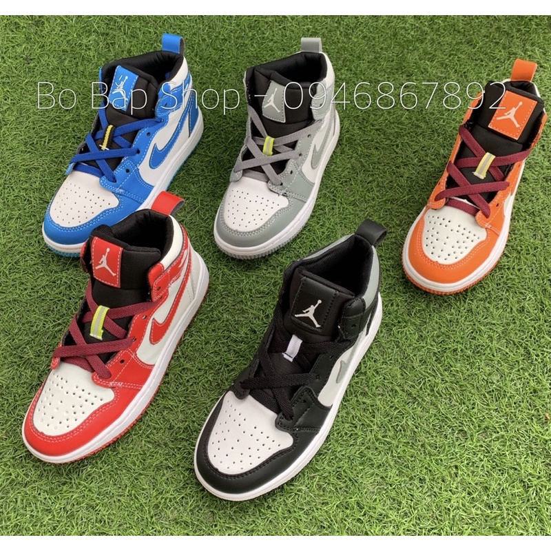 Giày Sneaker Cho Bé Trai Bé Gái Air Jordan Form Rộng