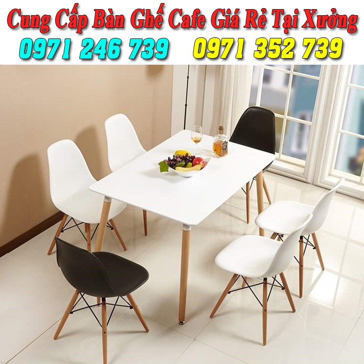 Bàn ghế ăn gia đình chung cư nhập khẩu cao câp