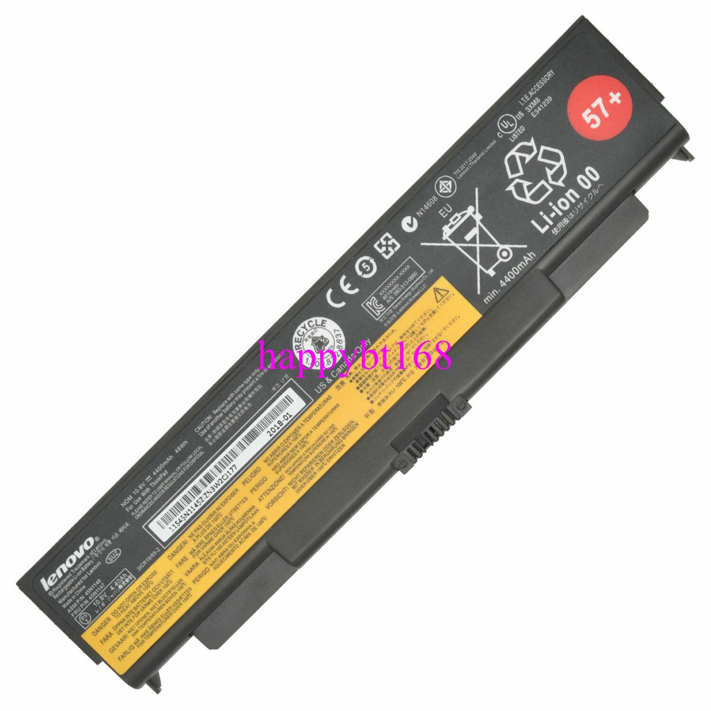 Pin Laptop Lenovo W540 T440P T540P W541 L440 L540 45N1151/61 45N1163 45N1162