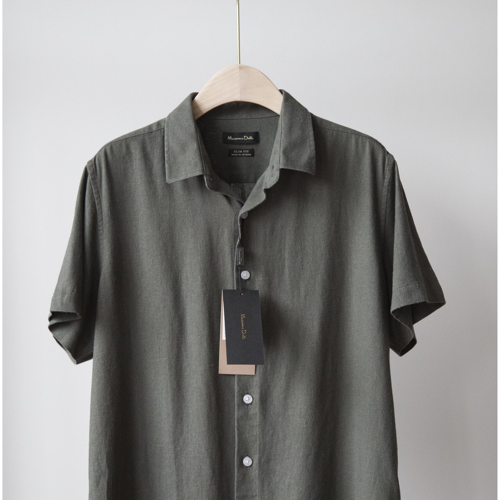 Aó sơ mi Linen Massimo xuất khẩu | BigBuy360 - bigbuy360.vn