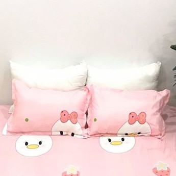 [Xả kho nghỉ tết]Vỏ gối nằm,áo gối nằm 45x65 và 40x60cm,vải cotton poly mịn,shopgiarehcm1284
