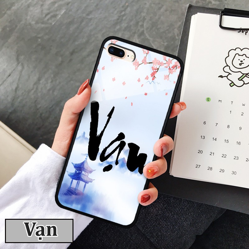 Ốp lưng iPhone 7 Plus/ 8 Plus- In chữ thư pháp
