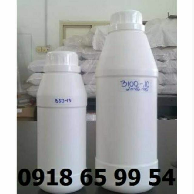Chai Nhựa Trắng Đục HPDE Nắp Galenti 250ml - 500mL và 1 lít Siêu Xinh