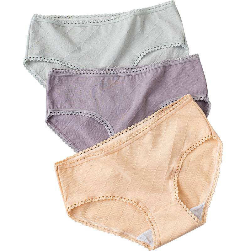 Quần lót cotton lưng vừa phong cách Nhật Hàn ngọt ngào thời trang xuân hè cho nữ | BigBuy360 - bigbuy360.vn