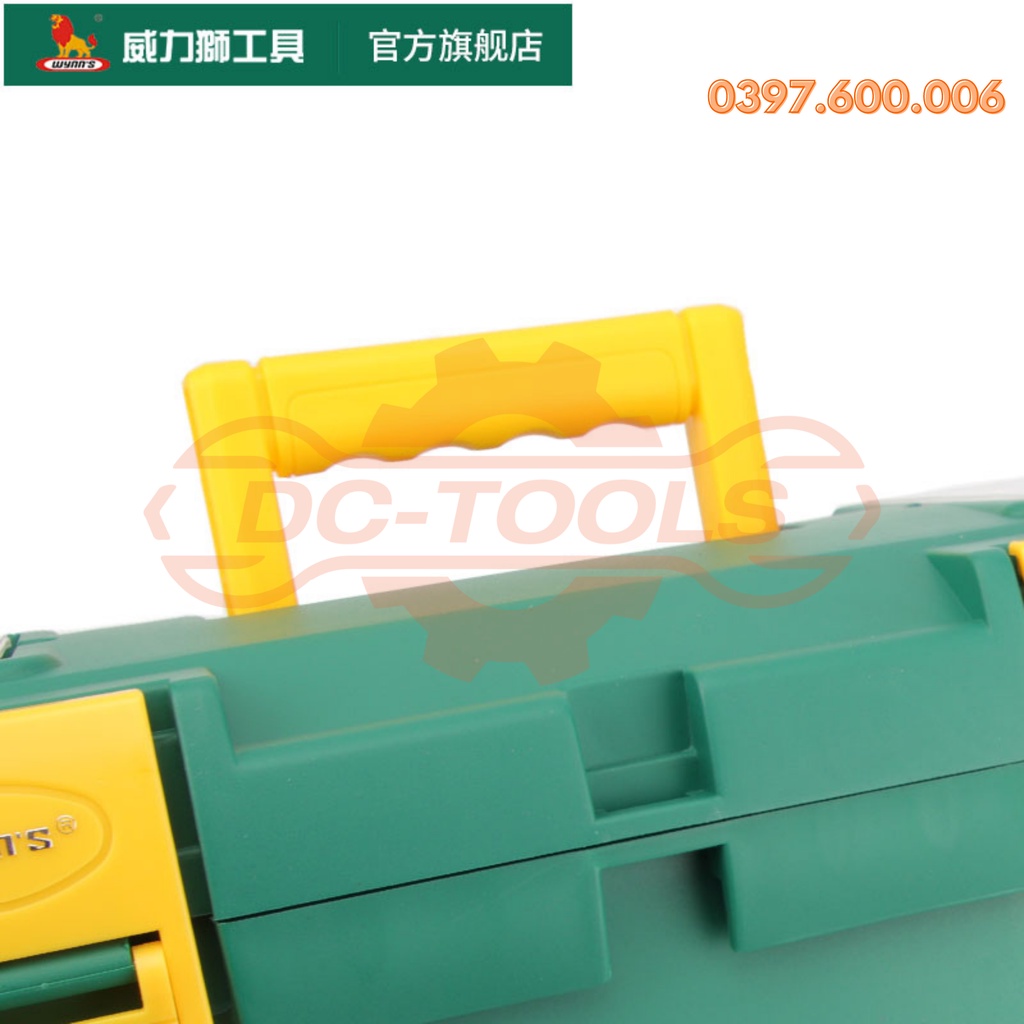 Hộp dụng cụ W380 W430 W450 WYNN'S chống thấm an toàn dễ dàng mang theo bảo quản chống thấm PVC DC-TOOLS