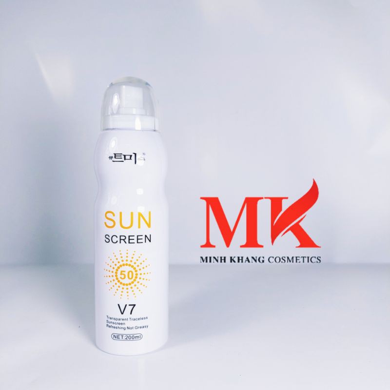 Chống nắng dạng xịt V7 Sun SCreen