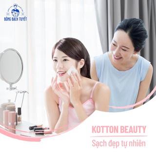 Bông Tẩy Trang Cotton Bề Mặt Mịn Kotton Beauty