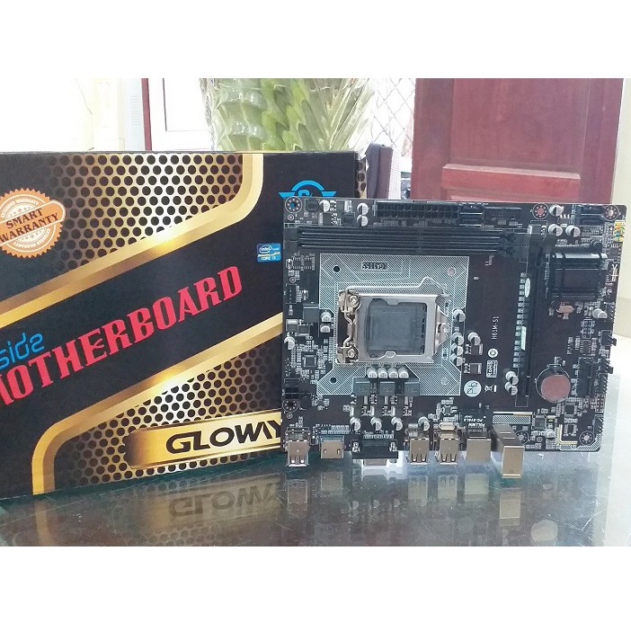 Bo Mạch Chủ Mainboard GLOWAY INTEL BH61M_S1 Socket 1155 - Full box - Bảo hành 3 năm !!!