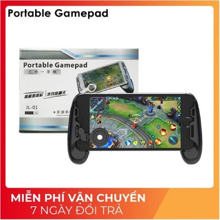 Tay cầm chơi game JL 01 kèm nút di chuyển- Tay cầm chơi game tương thích mọi điện thoại