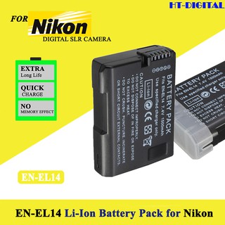 Mua Pin máy ảnh EN-EL14 cho Nikon D3100  D3200  D5100  D5200  P7000  P7100  D5300: EL14 1030mAh