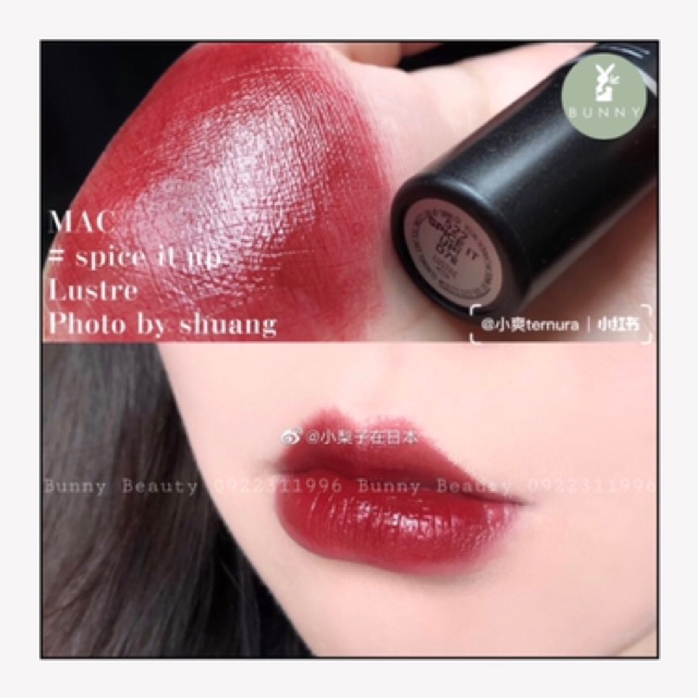 Son Mac Lipsticks Bunny Beauty hàng đủ bill | BigBuy360 - bigbuy360.vn