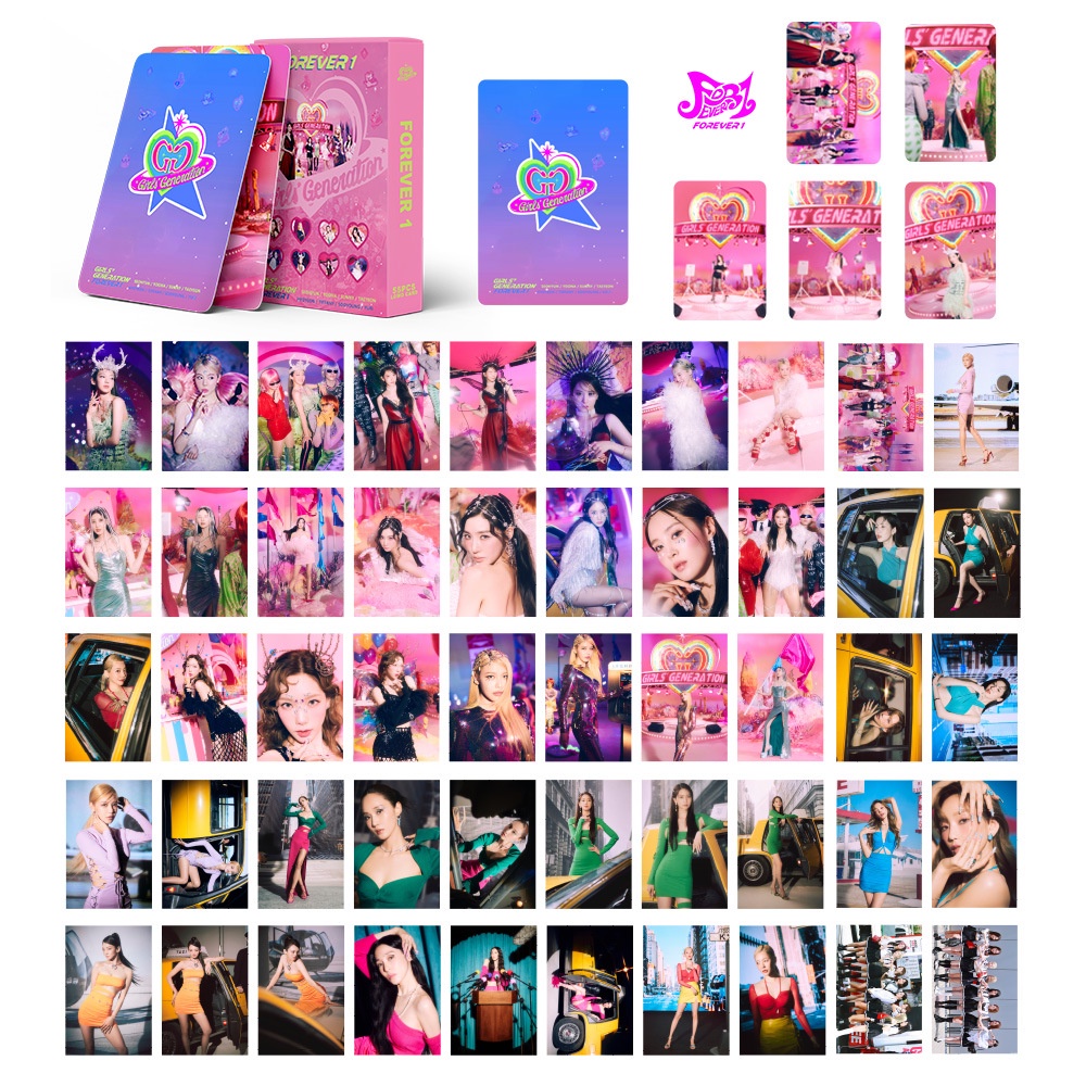 Kpop LOONA Album Forever1 Photocard Girls' Generation Lomo Card