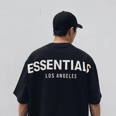 Áo thun nam nữ áo essentials losangeles thun chất thoáng mát hút mồ hôi cho mùa hè , áo thun from rộng