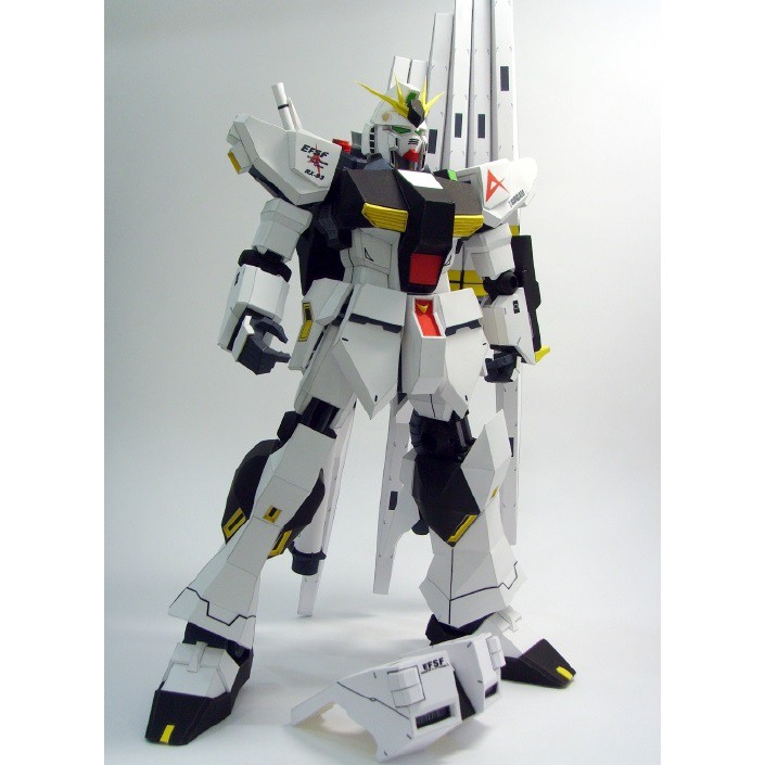 Diy Papercraft Rx-93 Nu Gundam Hws