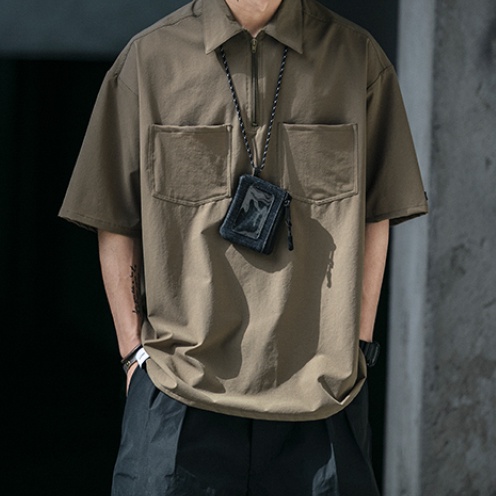 Áo Polo Form Rộng Nam tay ngắn cổ polo dáng rộng | BigBuy360 - bigbuy360.vn