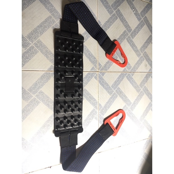 Dây Đai Máy Rung Bụng Đứng. Dây Máy Massage Đánh Bụng Có Nút. dây máy rung đứng KingSport Black. (dây hột KSV).