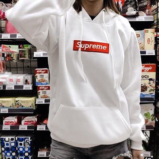 (kèm ảnh thật) Áo Hoodie Supreme Chữ Thêu
