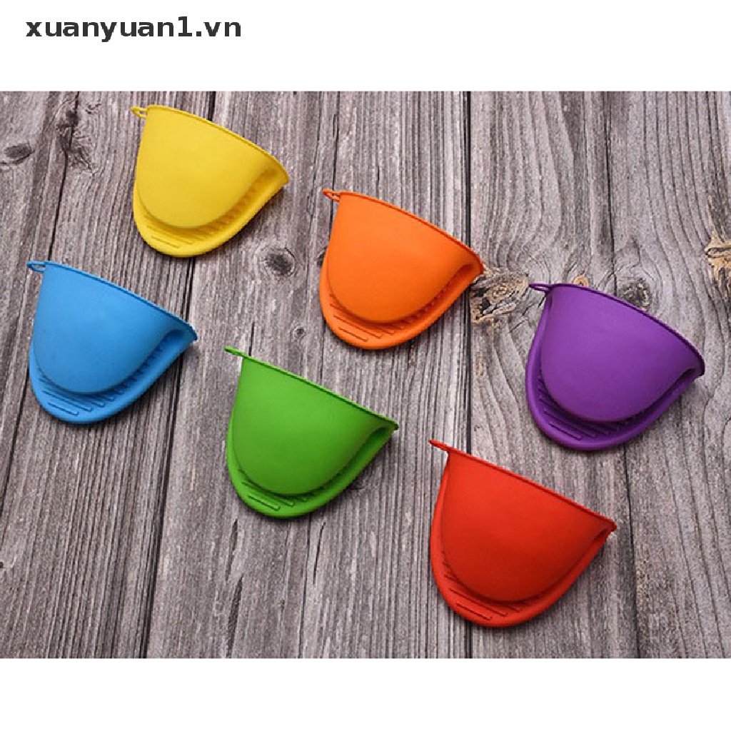 Set 2 Găng Tay Silicone Chịu Nhiệt Dùng Cho Lò Nướng