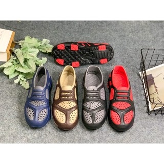 [Hàng Cao Cấp] Giày nhựa lưới siêu nhẹ nam đi mưa siêu bền - GL015