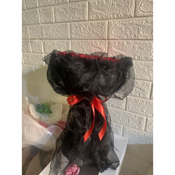 Bó 30 bông hoa sáp bó voan