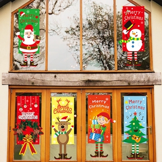 Cờ treo Giáng sinh Trang trí cửa sổ giáng sinh Christmas Hanging Flags Christmas Window Decoration