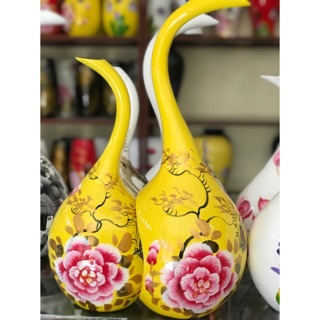 Set lọ thiên nga đôi gốm sứ Bát Tràng cao cấp