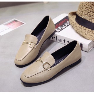 Giày nữ, giày bệt cute da mềm cực hot n010