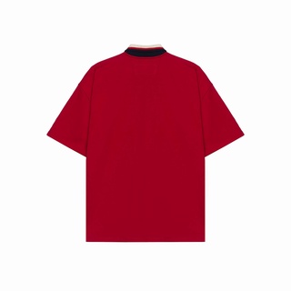 69 DAYDREAMS - Áo Thun Cổ Trụ RED STRIPE BASIC POLO