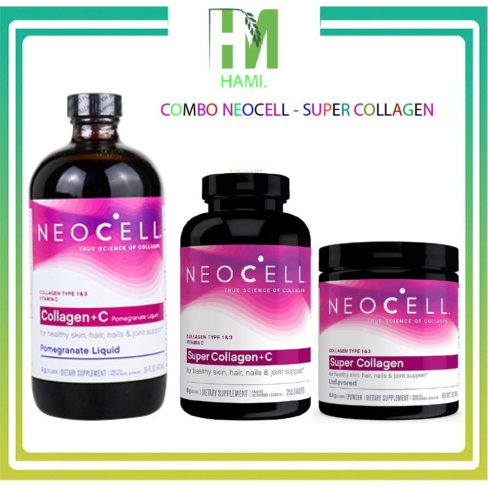 Collagen Neocell Combo, SUPER COLLAGEN +C