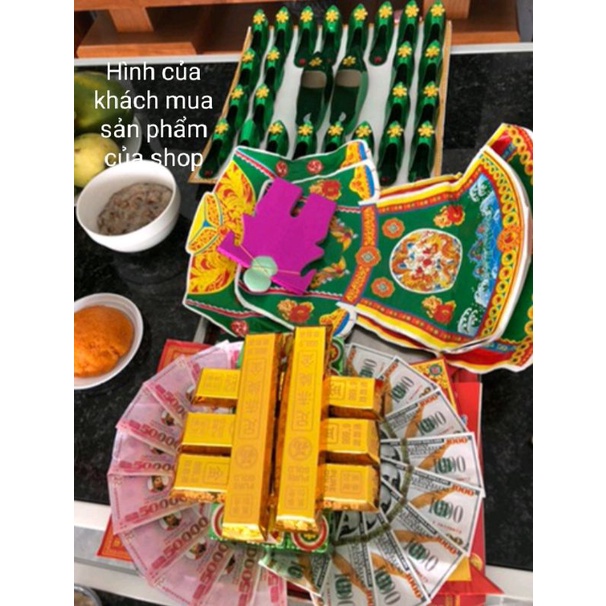 TRỌN BỘ GIẤY CÚNG ĐẦY THÁNG - THÔI NÔI CHO BÉ TRAI , BÉ GÁI