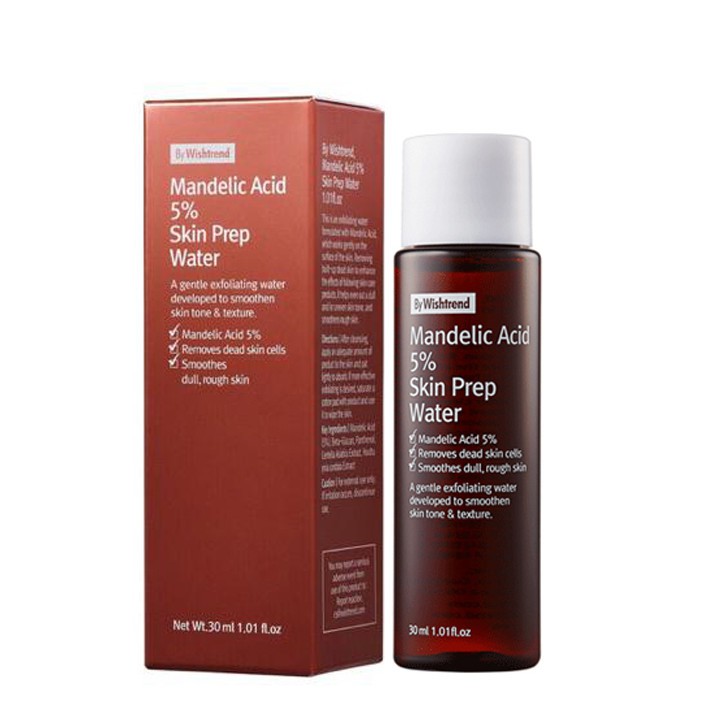 Dung Dịch Tẩy Tế Bào Chết By Wishtrend Mandelic Acid 5% Skin Prep Water 30ml &amp; 120ml