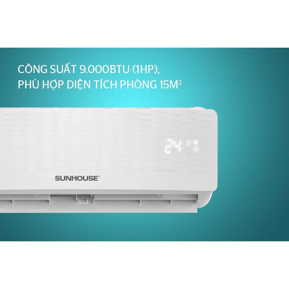 Điều hòa Sunhouse 9000BTU SHR-AW09C - 15m2, 1 ngựa