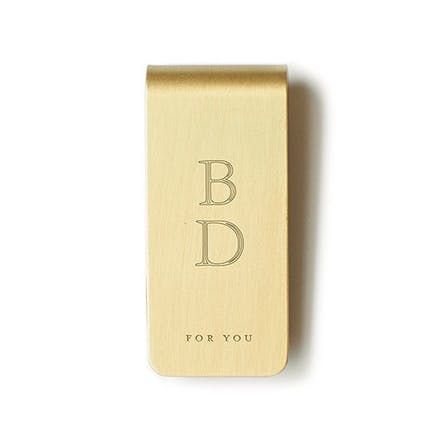 Kẹp tiền inox cao cấp khắc tên khắc hình theo yêu cầu - Money clip ML003 ( clip)