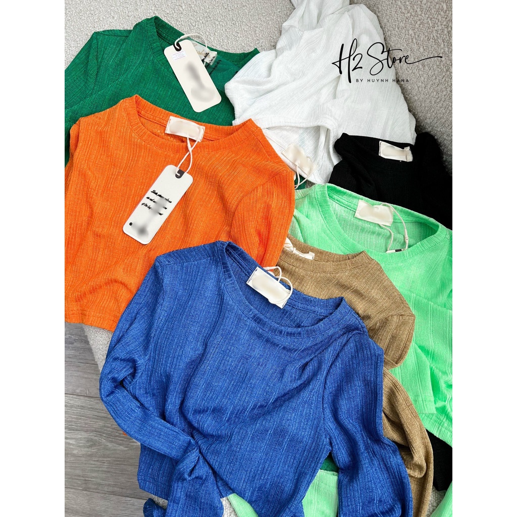 ÁO TAY DÀI CROPTOP