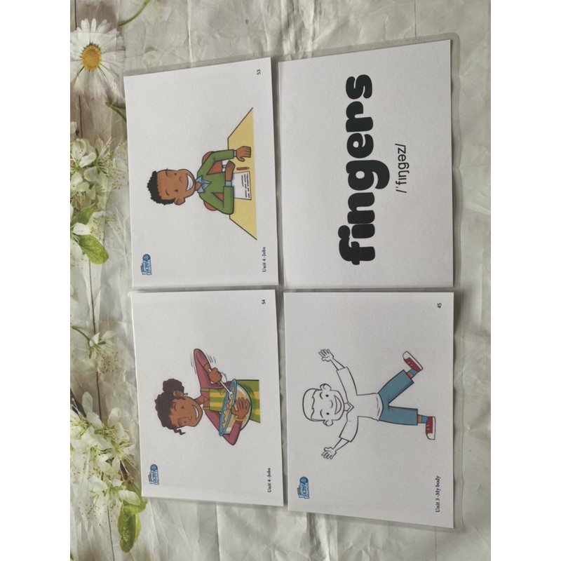 Flashcards Family and Friends 1- 2nd ( Size A5-ép plastics)