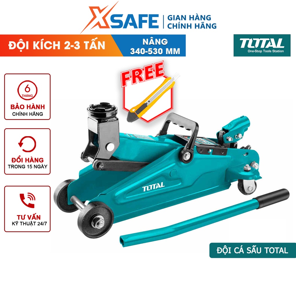 Con đội cá sấu TOTAL kích cá sấu Khả năng đội 2 tấn, Chiều cao nhỏ nhất 140mm, Chiều cao lớn nhất 340mm 8.7