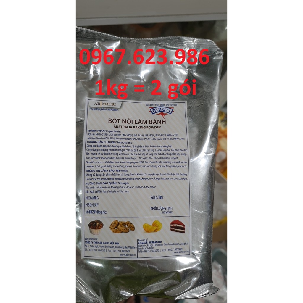 Bột nở bột nổi mauri