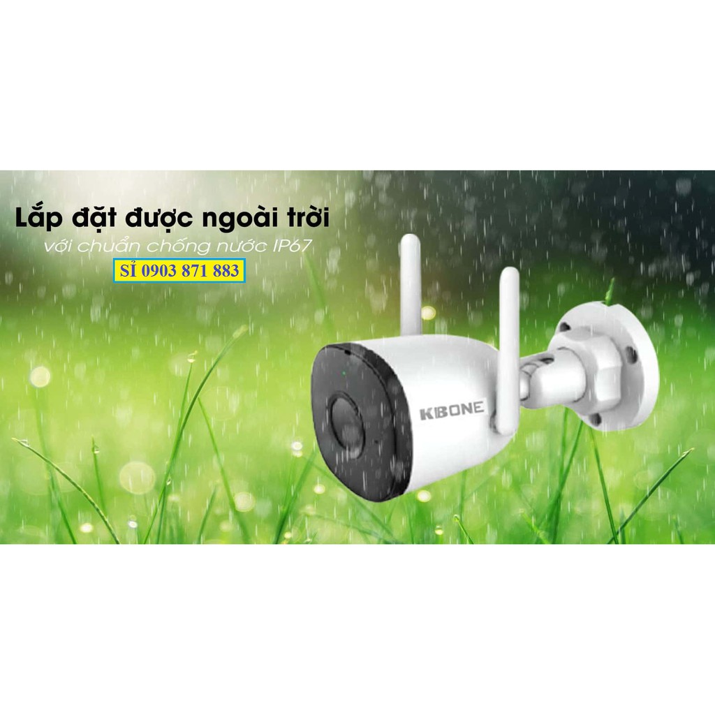 Kbone KN B21  - Cảnh Báo Trộm Thông Minh - Camera IP Wifi Kbone KN B21 1080p Chính Hãng Giá Rẻ - GIÁ SỈ TPHCM 2022