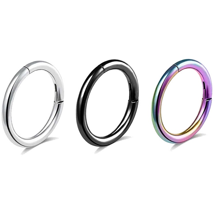 Khuyên Mũi Bằng Thép Không Gỉ Cá Tính Thời Trang