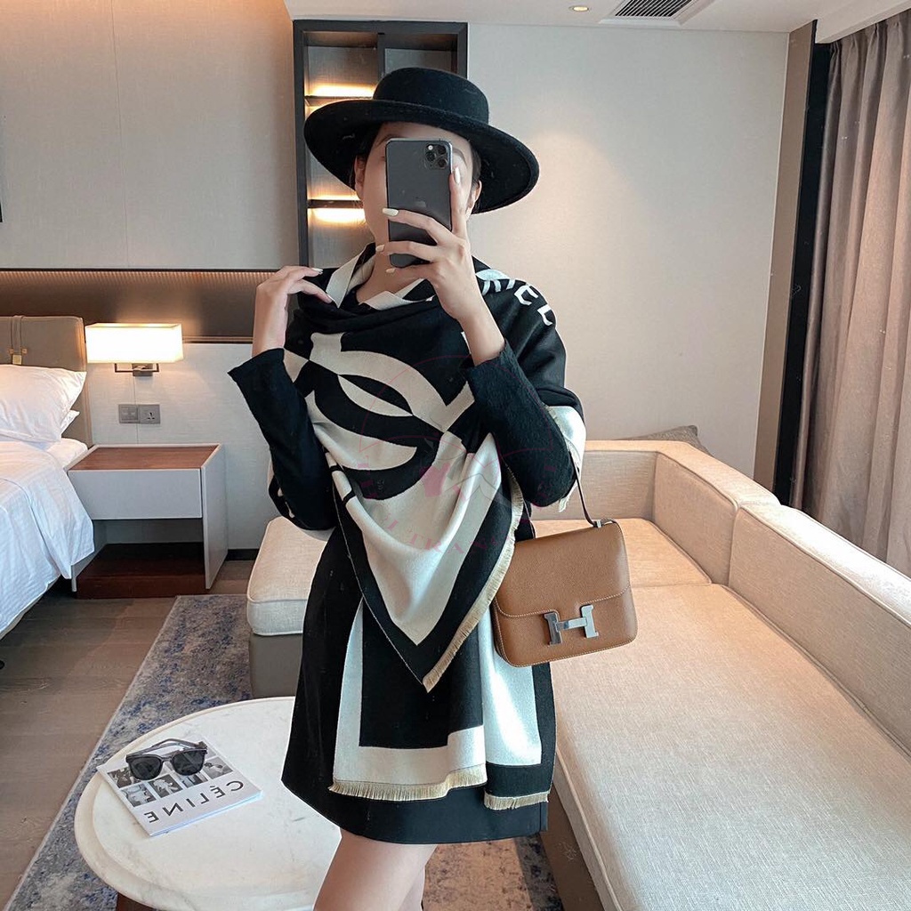 KHĂN CHOÀNG DẠ LÔNG CỪU CAO CẤP MẪU 4