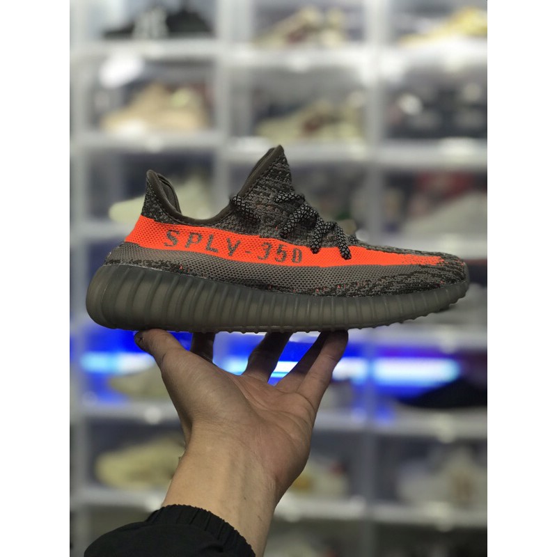 giầy yz 350 vạch cam đế boost "