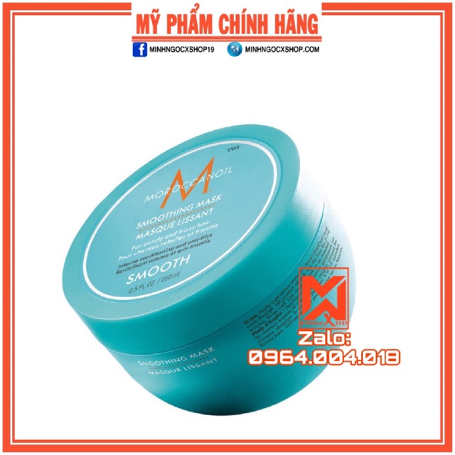 ✅[ MOROCCANOIL ] DẦU HẤP SUÔN MƯỢT MOROCCANOIL SMOOTHING MASK 250 - 500ML CHÍNH HÃNG