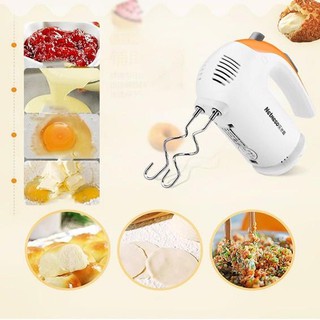 Máy đánh trứng cầm tay Netmego N38D 300W, máy đánh trứng 5 trong 1 bảo hành 12 tháng - Bảo hành 12 tháng